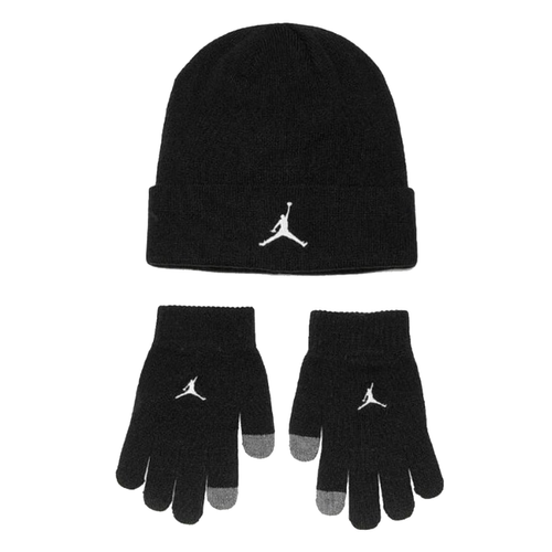 Air Jordan Essential Beanie Gloves Set Black - 9A0836-023