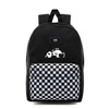 VANS New Skool Checkerboard Backpack Custom Panda - VN0002TL2OB