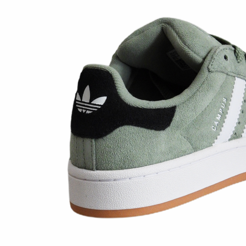 Adidas Campus 00s Kids Shoes Unisex Silver Green/Cloud White - JI0283