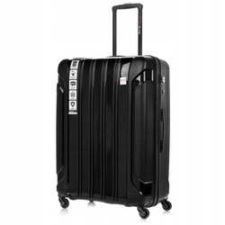 Duża Walizka SwissBags Tourist 75cm Czarna