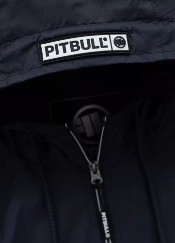 Kurtka męska wiosenna Pit Bull West Coast Athletic Logo Navy przejściowa