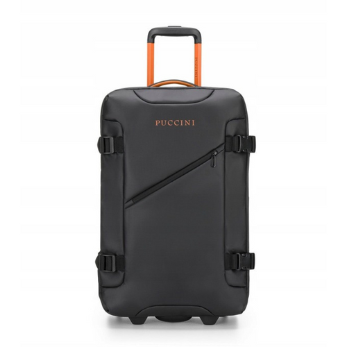 Travel Suitcase Puccini Colorado Black - EM50249B-1