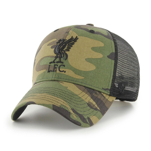 47 Brand Liverpool FC Camo Branson Trucker Cap - EPL-CBRAN04GWP-CM