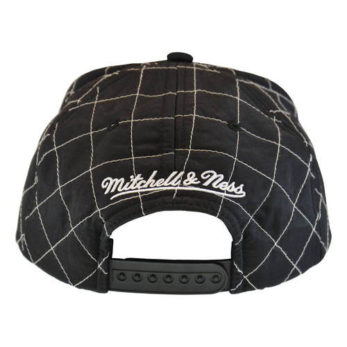 Czapka z daszkiem Mitchell & Ness NBA Quilted Taslan Snapback Brooklyn Nets - HHSS3170-BNEYYPPPBLCK