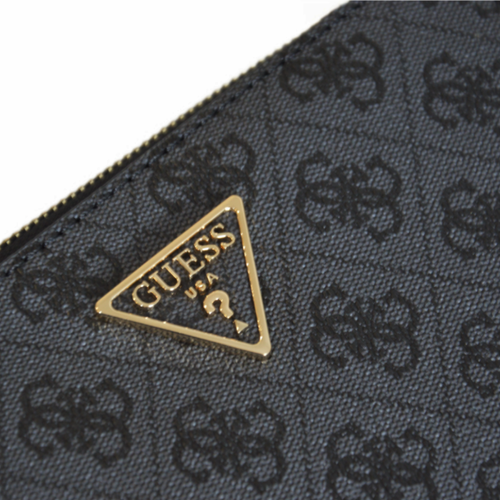 Torebka damska na ramię listonoszka Guess Noelle Crossbody Camera Coal Logo Czarna - BG7879140-CLO