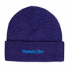 Mitchell & Ness NBA Fandom Knit Beanie HWC Charlotte Hornets - KTCFMM19260-CHOPURP