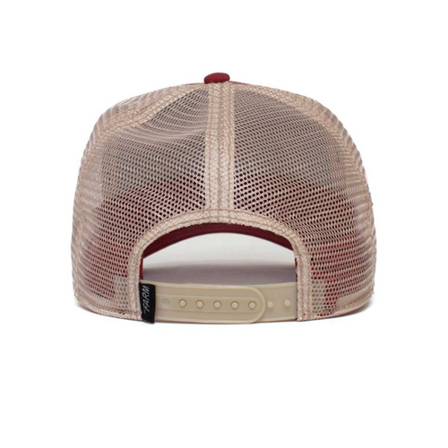 Goorin Bros The Baddest Boy Trucker Cap Red - 101-0493-RED