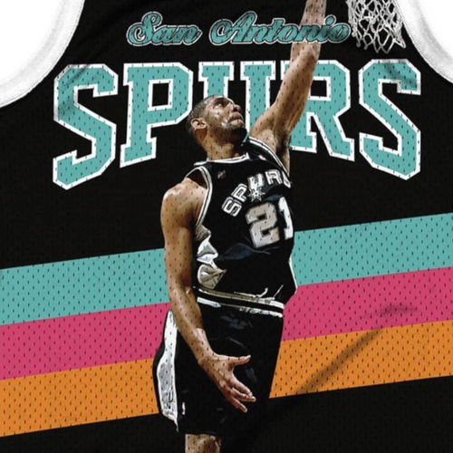 Mitchell & Ness NBA Sublimated Player Tank San Antonio Spurs Tim Duncan