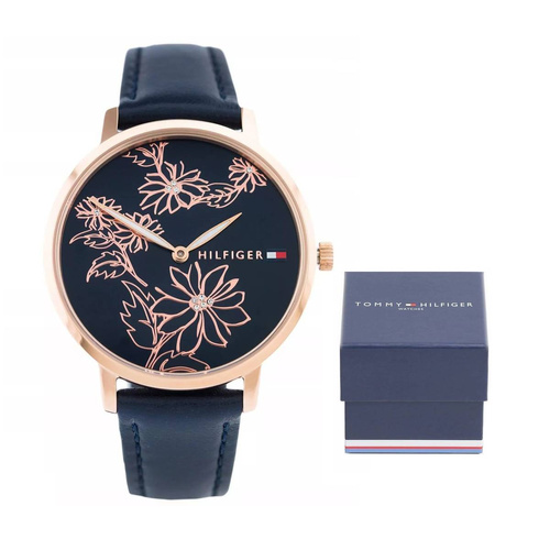 Damski zegarek Tommy Hilfiger Pippa kwiaty - 1781918