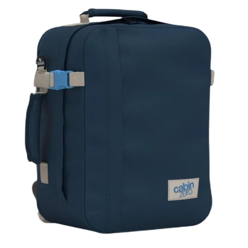 Travel backpack Cabin Zero Classic Tech 28L blue grotto hand luggage for the plane - CZ332420