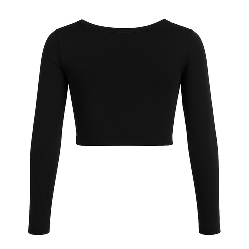 Air Jordan Core Woman's Longsleeve Black Top - DQ4465-010