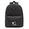 Vans Old Skool Check Backpack black VN0A5KHRBA51 + Custom Cat