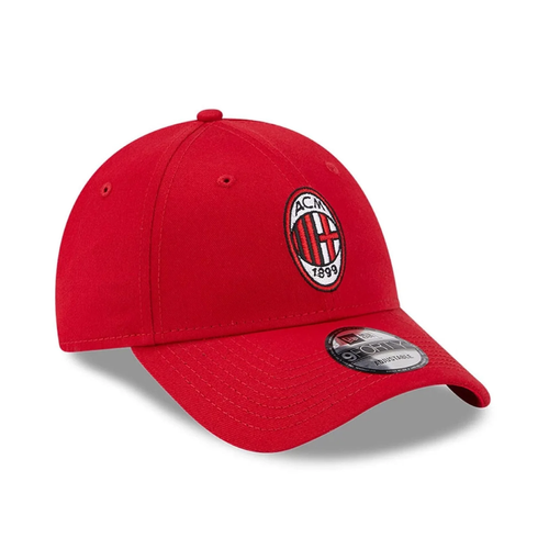 New Era 9FORTY AC Milan Red Strapback Cap - 60363653