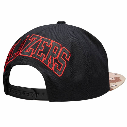 Mitchell & Ness NBA Choco Camo HWC Portland Trail Blazers Snapback