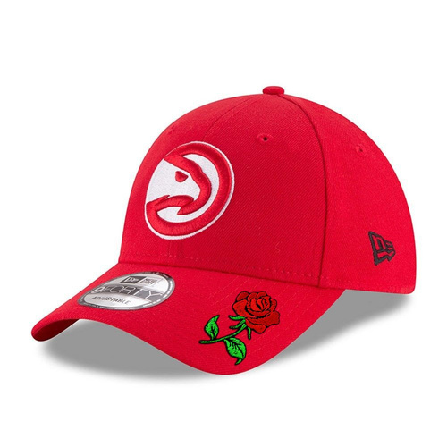 Czapka z daszkiem New Era 9FORTY NBA Atlanta Hawks Custom Rose - 11405618