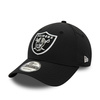 New Era 9FORTY NFL Las Vegas Raiders Black Adjustable Cap - 60565225