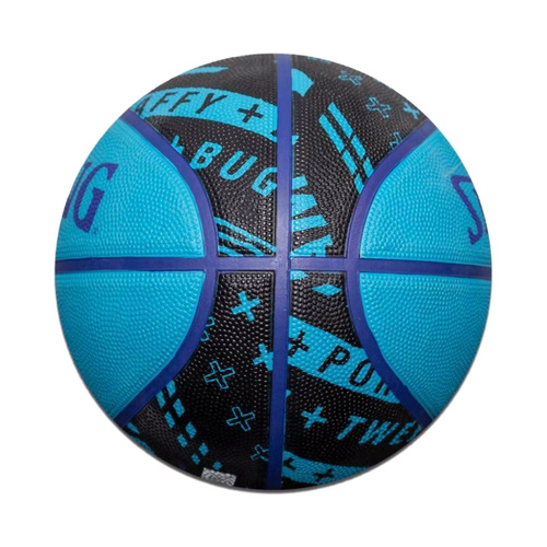 Set to Basketball Portable Stand OneTeam + Spalding Tune Squad Ball