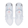 Nike SHOX TL Metallic Silver Men's Sports Shoes White - AV3595-100