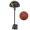 Zestaw Kosz do Koszykówki Master Street + piłka Spalding NBA NeverFlat