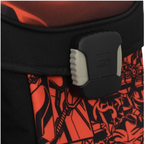 Children's school backpack for kindergarten red black 18L Lego Ninjago Red Lloyd  - 20222-2302