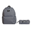 Vans Old Skool Check Backpack White-Black VN000H4XY281 + Vans OTW Pencil Pouch