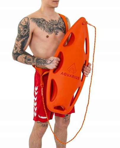 Zestaw bojka ratownicza Aquarius Aurora ATEST + buty do pływania WAIMEA Wave Rider
