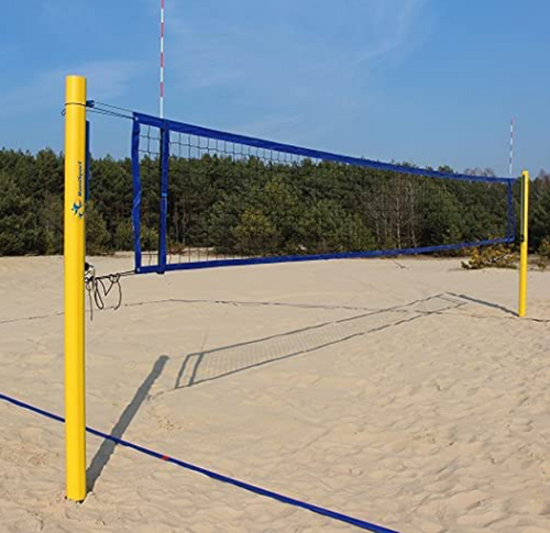 PRO beach volleyball set, aluminum posts - S0086