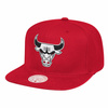 Mitchell & Ness NBA Team Ground Snapback Chicago Bulls Cap - 6HSSMM18841-CBURED1