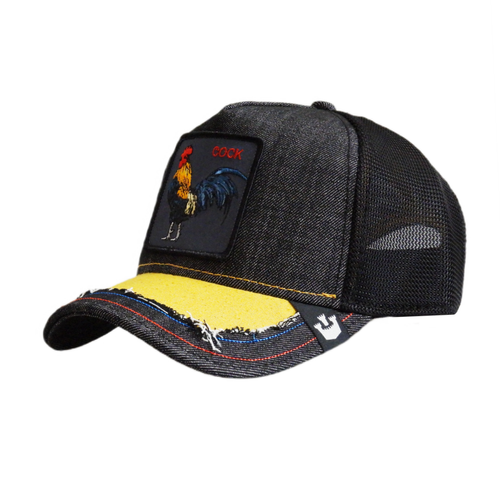 Goorin Bros. Cap Silky Cock Black Trucker Cap - 101-1278-BLK