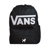 Plecak szkolny miejski Vans Old Skool Drop V Backpack Black VN000H4ZBLK1 + Custom Pudel