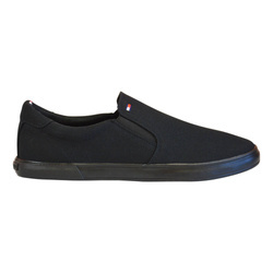 Buty męskie Tommy Hilfiger Iconic Slip On czarne  - FM0FM00597 0GK