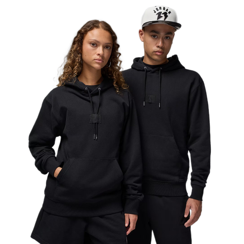Air Jordan Flight Fleece Pullover Hoodie Black - FV7247-010