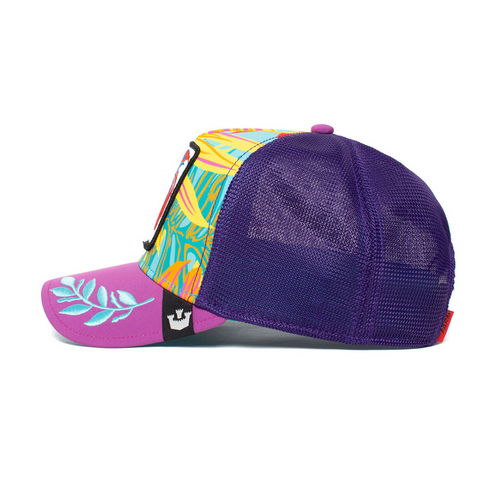 Czapka z daszkiem Goorin Bros Fighter Even Betta Trucker - 101-0584-PURPLE