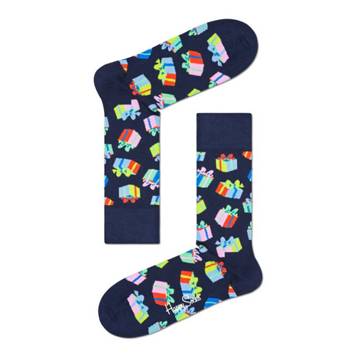 Skarpetki urodzinowe Happy Socks Happy Birthday Giftbox 2-pack - XBIR02-0200
