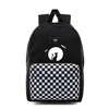 Plecak Vans New Skool Checkerboard kratka szachownica Custom Cat Kot