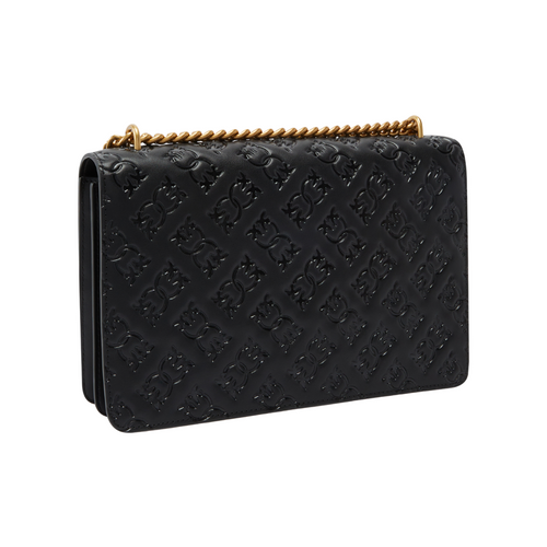 Torebka damska skórzana na ramię Pinko Love Bag One Classic Czarna - 1000941A1YB-Z99Q