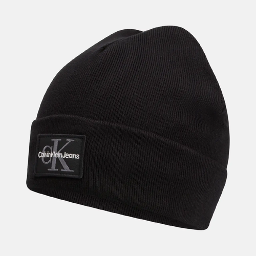 Winter hat beanie Calvin Klein Monogram CK - LZ04D8077G-UB1