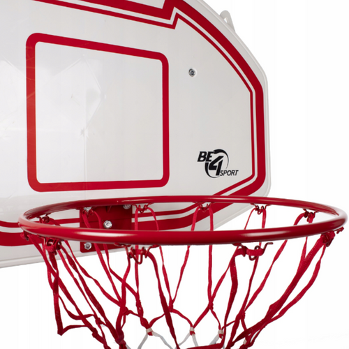 Zestaw do koszykówki tablica do kosza na ścianę obręcz siatka - 5176