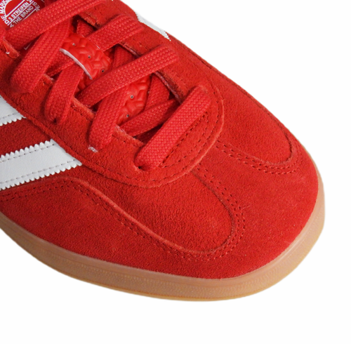Buty damskie sportowe Adidas Gazelle Indoor W Czerwone - JI2063