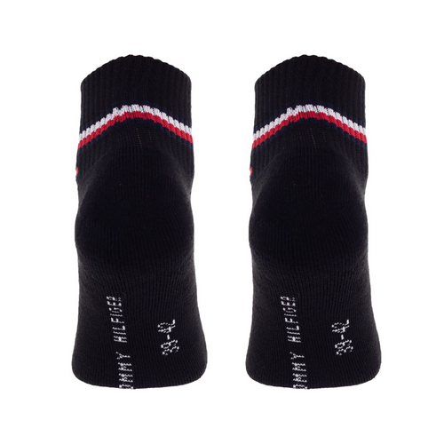 Tommy Hilfiger 12 Socks Men Iconic Quarter 6 pairs size 43-46 - 100001094-200