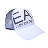Czapka z daszkiem bejsbolowa EA7 Emporio Armani Trucker biała 