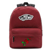 Vans Realm Backpack Red Sac à dos - VN0A3UI6J511  Custom rose