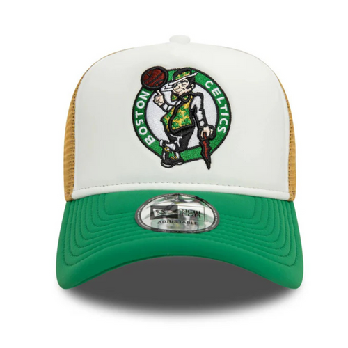 Czapka z daszkiem New Era 9FORTY NBA Boston Celtics Flower A-Frame Trucker - 60595276