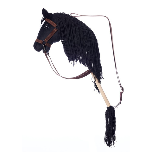 Hobby Horse A3 Hoppihorse Black + Accessories - T-THH-M01A302