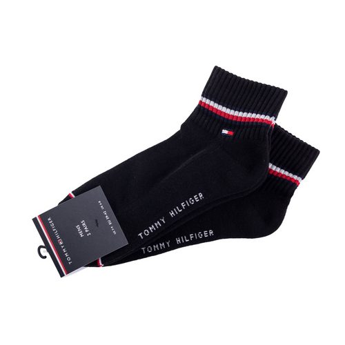 Tommy Hilfiger 12 Socks Men Iconic Quarter 6 pairs size 43-46 - 100001094-200