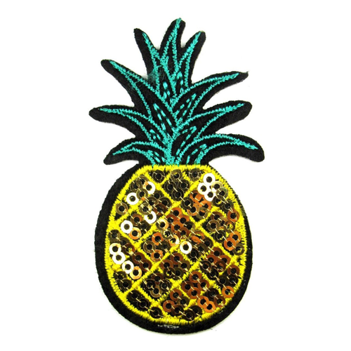 Naszywka Naprasowanka Termo Aplikacja Ananas