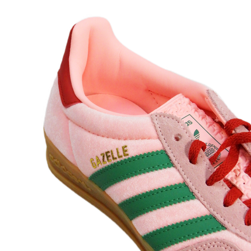 Adidas Gazelle Indoor W "Glow Pink Court Green" Women's Shoes - JI2713
