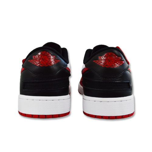Air Jordan 1 Low FlyEase White/Black/Gym Red - DM1206-163