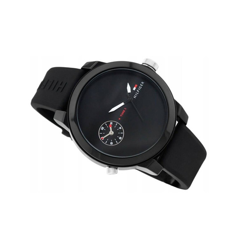 Tommy Hilfiger Casual Steel Denim Black Watch - 1791326