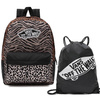 Vans Realm Backpack Animal Patterns + Benched Bag